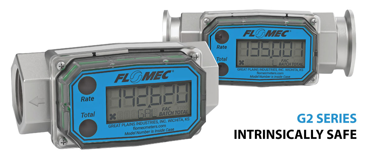 G2 Series Turbine Flow Meter - Intrinsically Safe