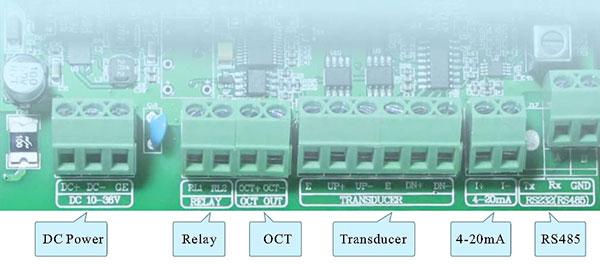 SiteLab SL1168 Ultrasonic Flowmeter Wiring Diagram