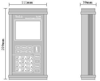 SL1288i Transmitter Dimensions